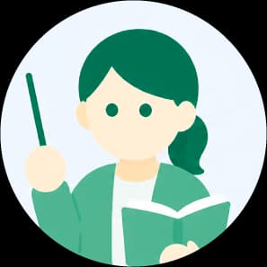 英語教師のイラスト